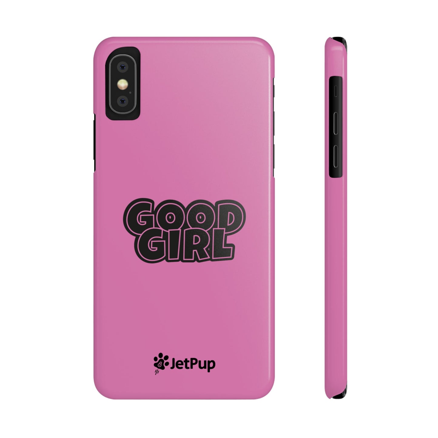 Good Girl Slim iPhone Cases - Pink