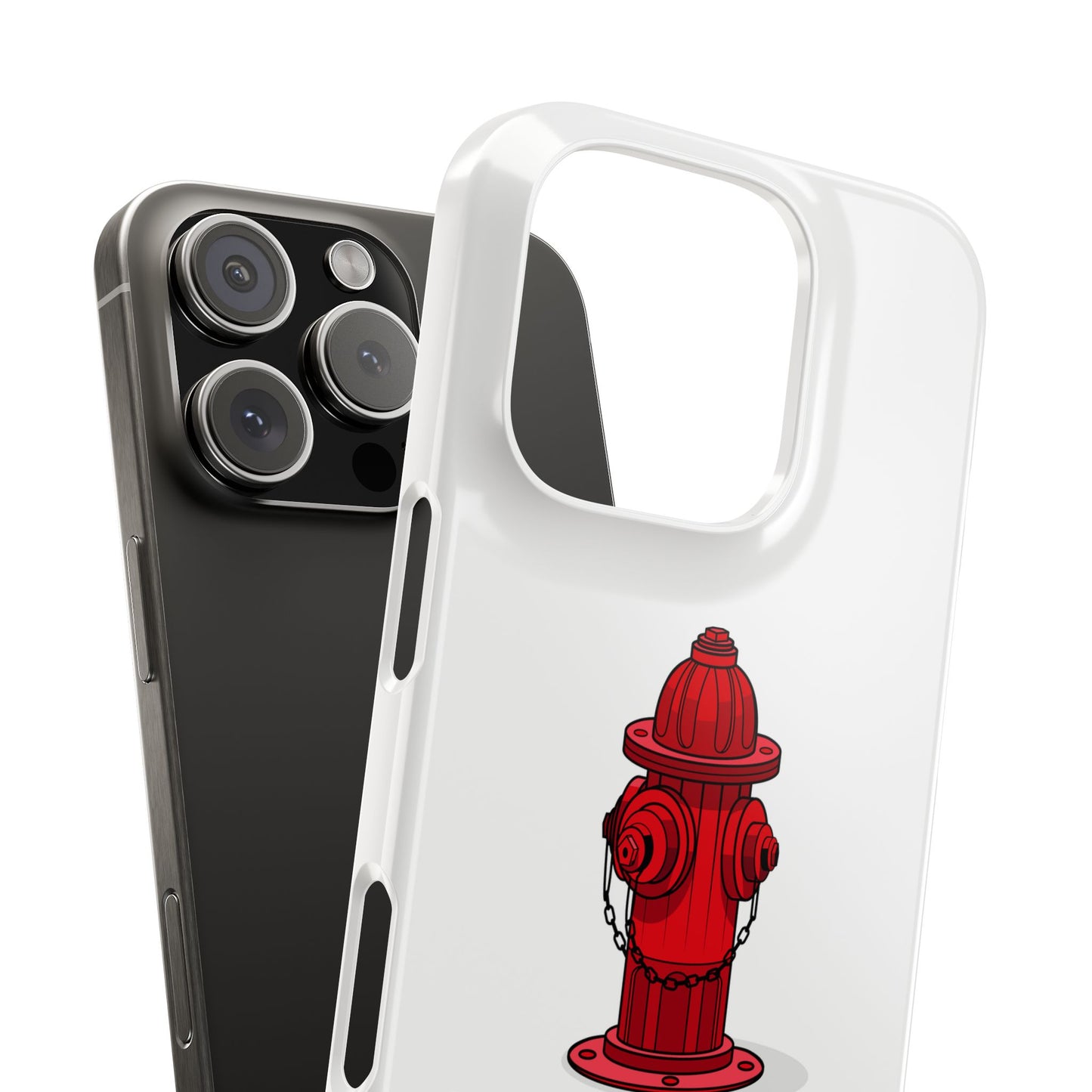 Hydrant Slim iPhone Cases - White