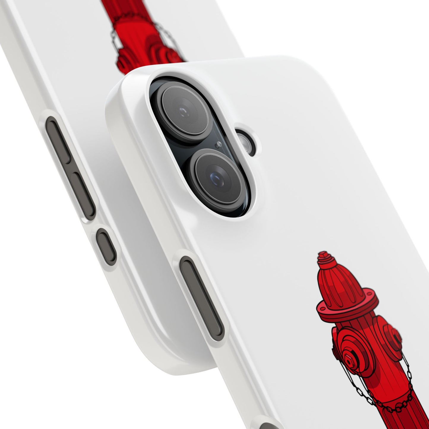 Hydrant Slim iPhone Cases - White