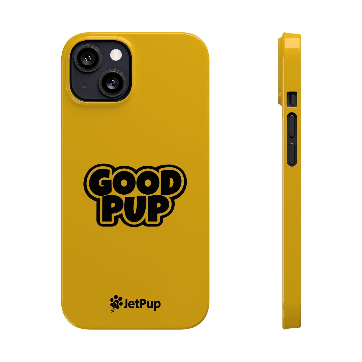 Good Pup Slim iPhone Cases - Yellow