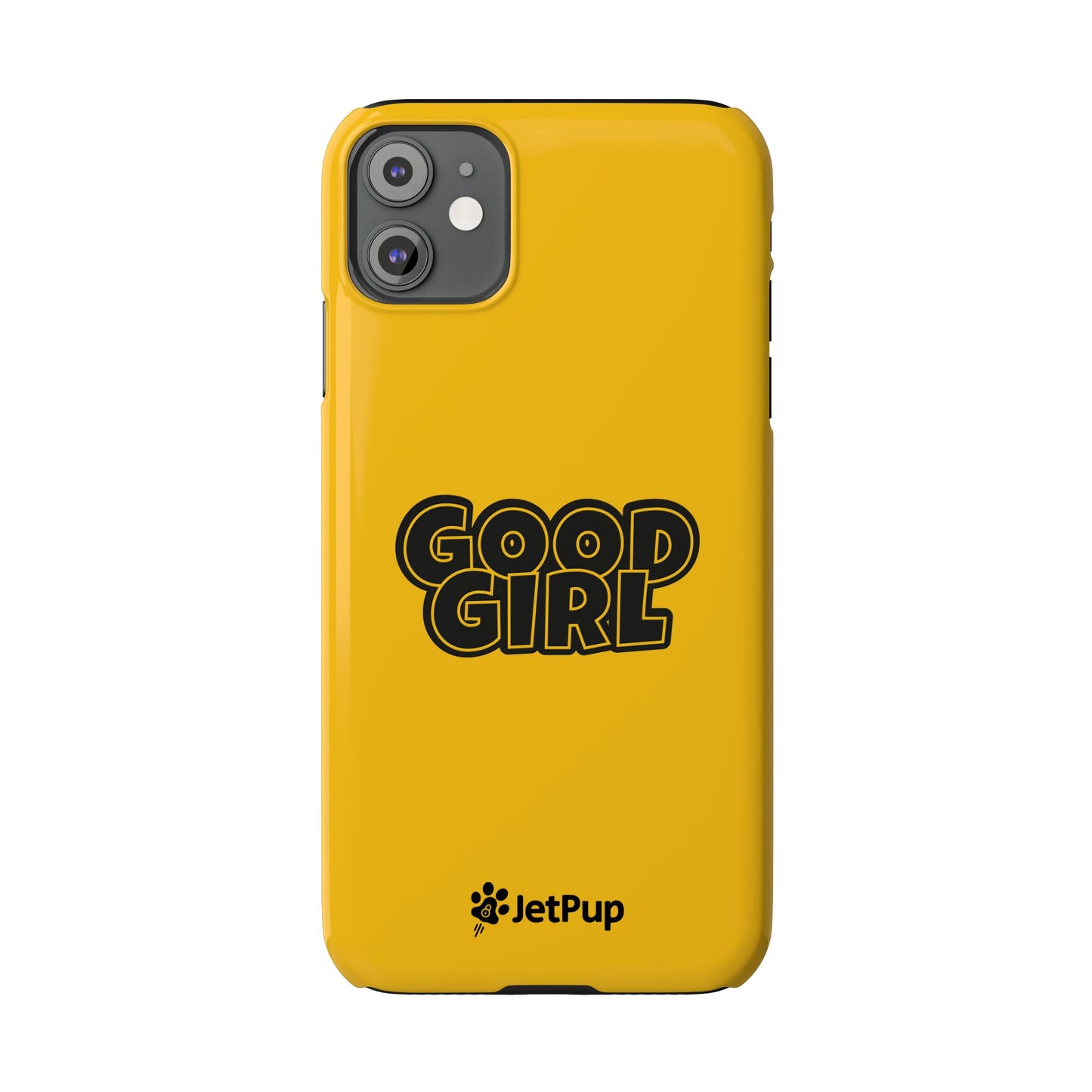 Good Girl Slim iPhone Cases - Yellow