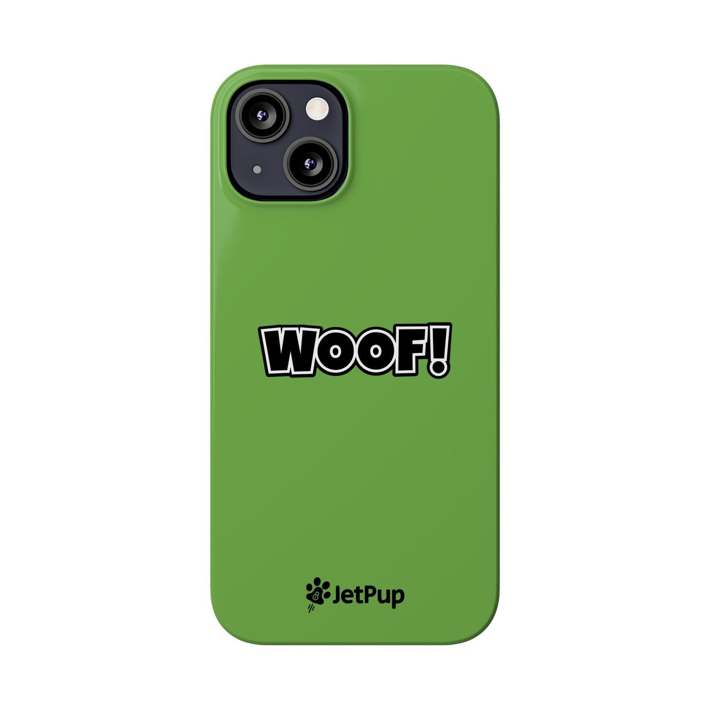 Woof Slim iPhone Cases - Green