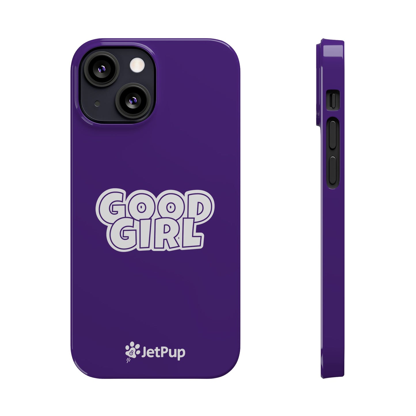 Good Girl Slim iPhone Cases - Purple