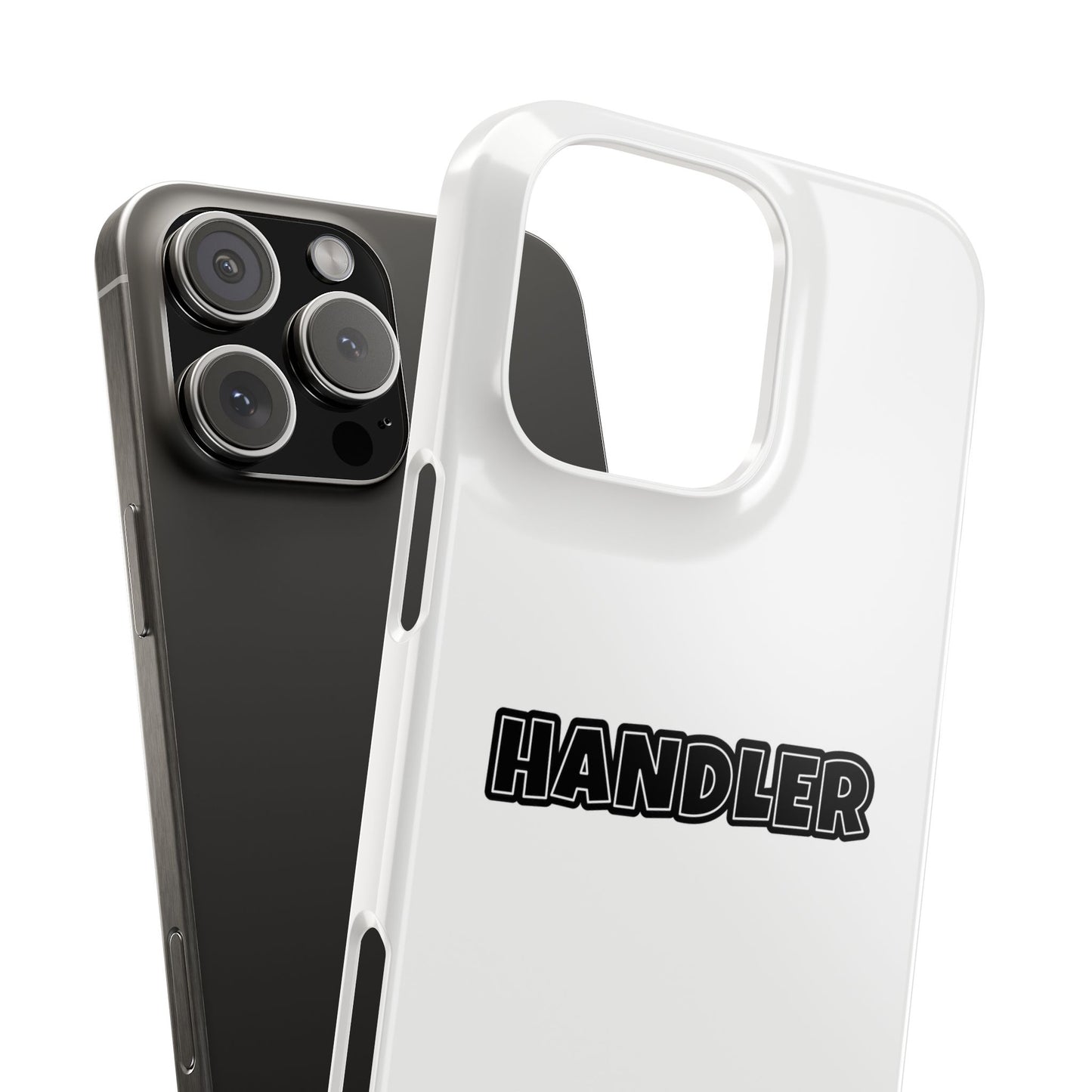 Handler Slim iPhone Cases - White