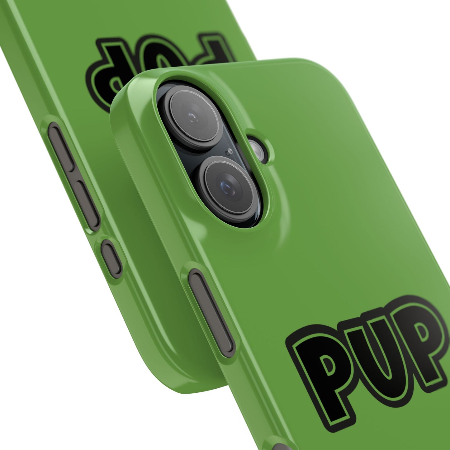 Pup Slim iPhone Cases - Green