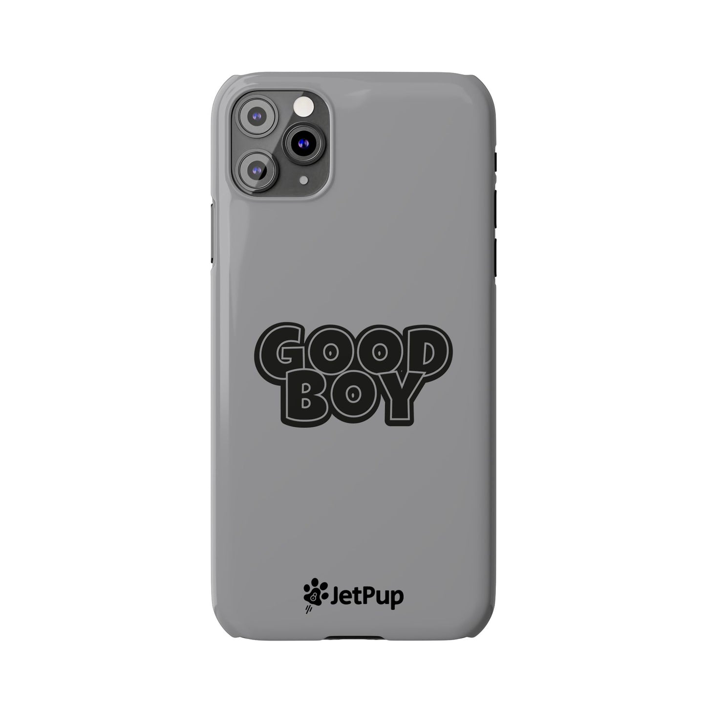 Good Boy Slim iPhone Cases - Grey