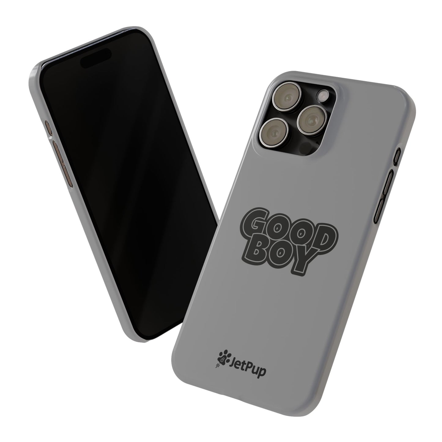 Good Boy Slim iPhone Cases - Grey