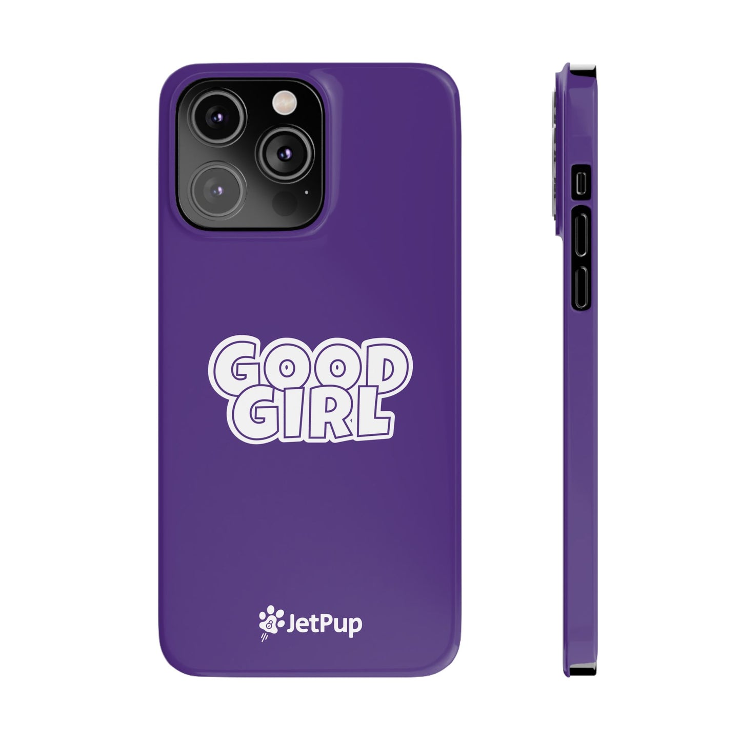 Good Girl Slim iPhone Cases - Purple