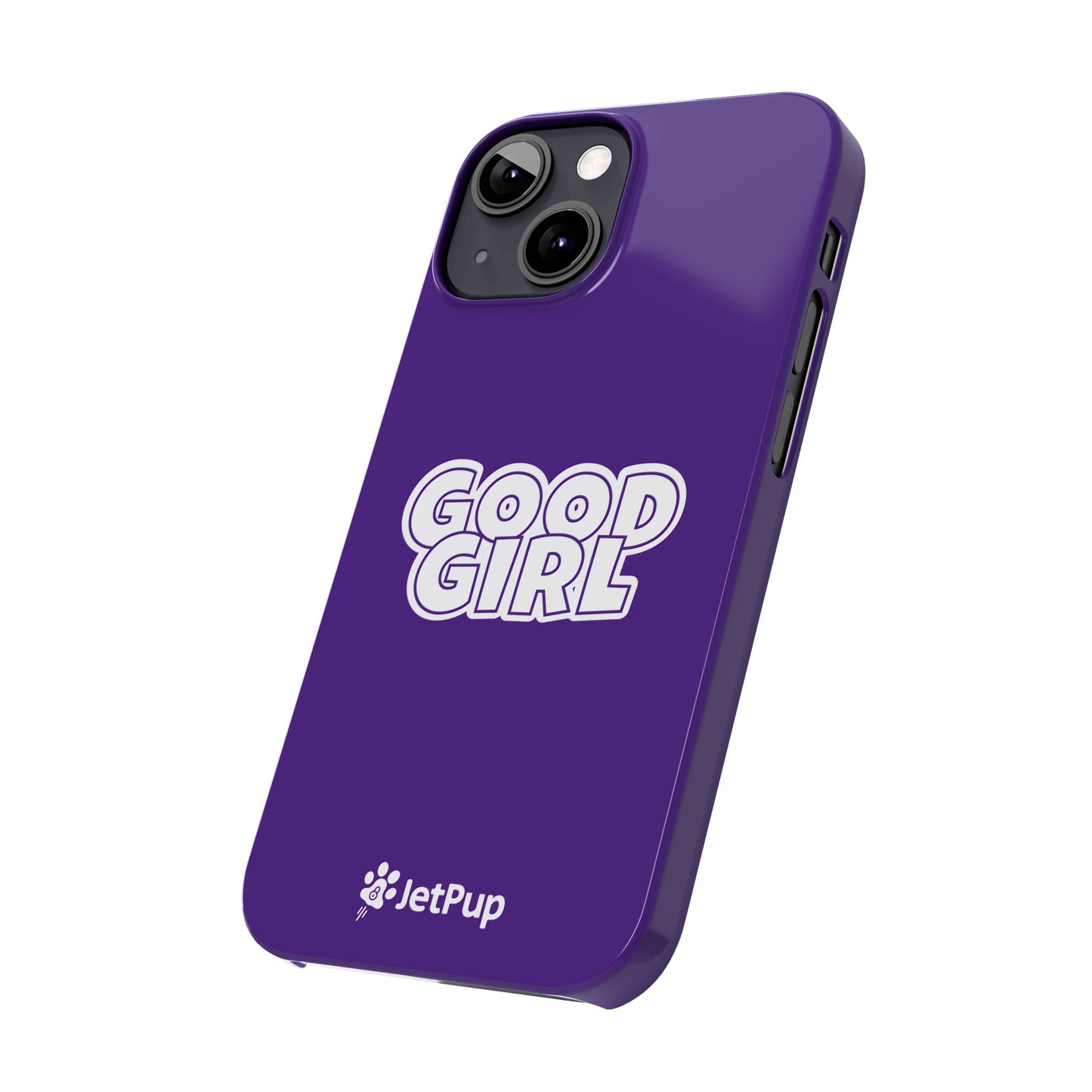 Good Girl Slim iPhone Cases - Purple