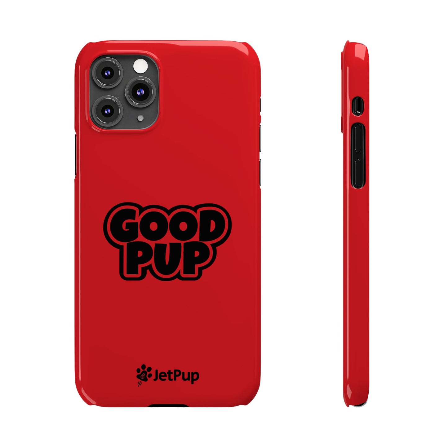 Good Pup Slim iPhone Cases - Red
