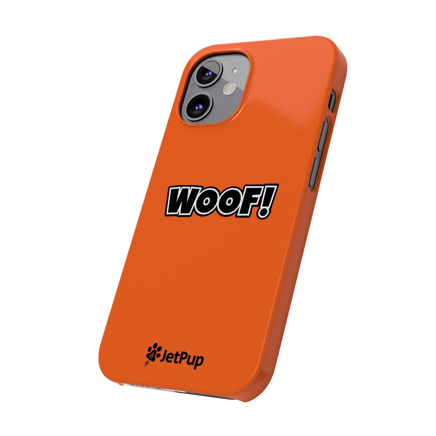 Woof Slim iPhone Cases - Orange