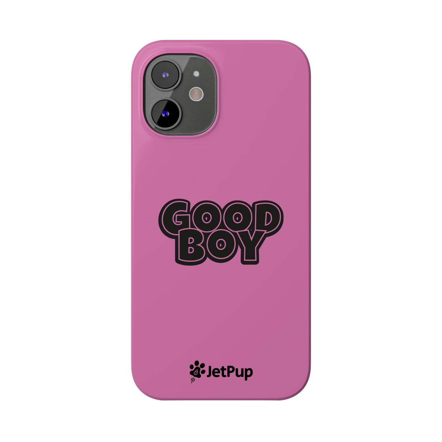 Good Boy Slim iPhone Cases - Pink