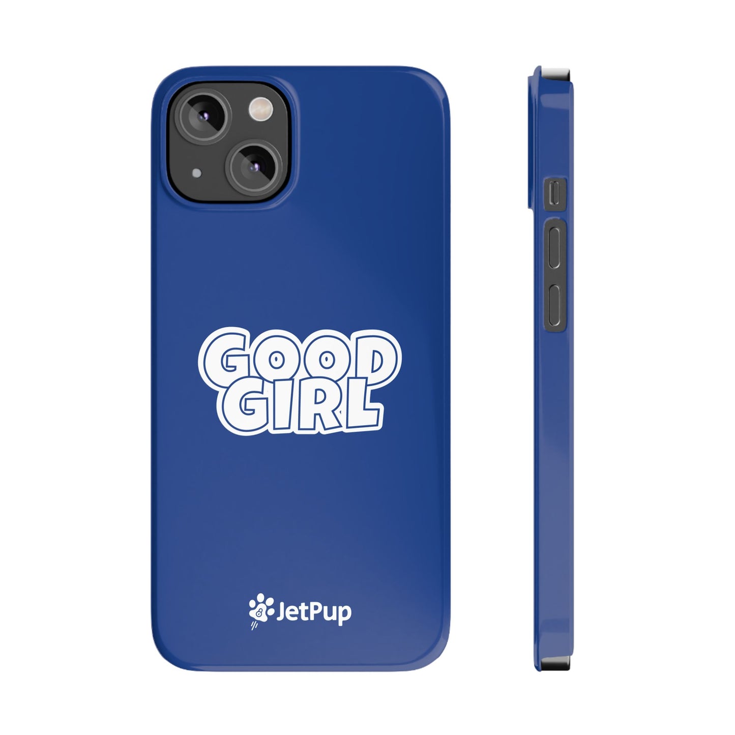Good Girl Slim iPhone Cases - Blue
