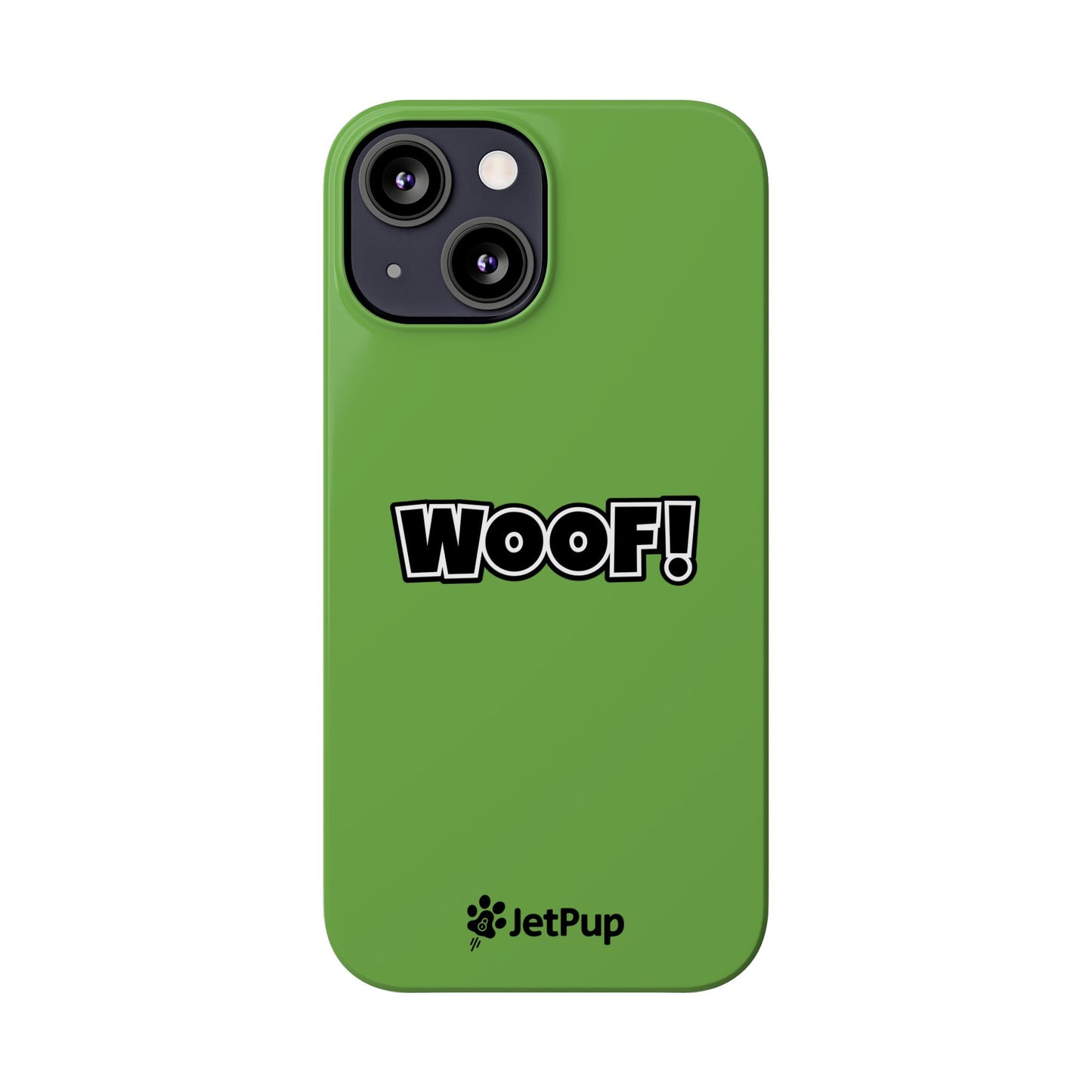 Woof Slim iPhone Cases - Green
