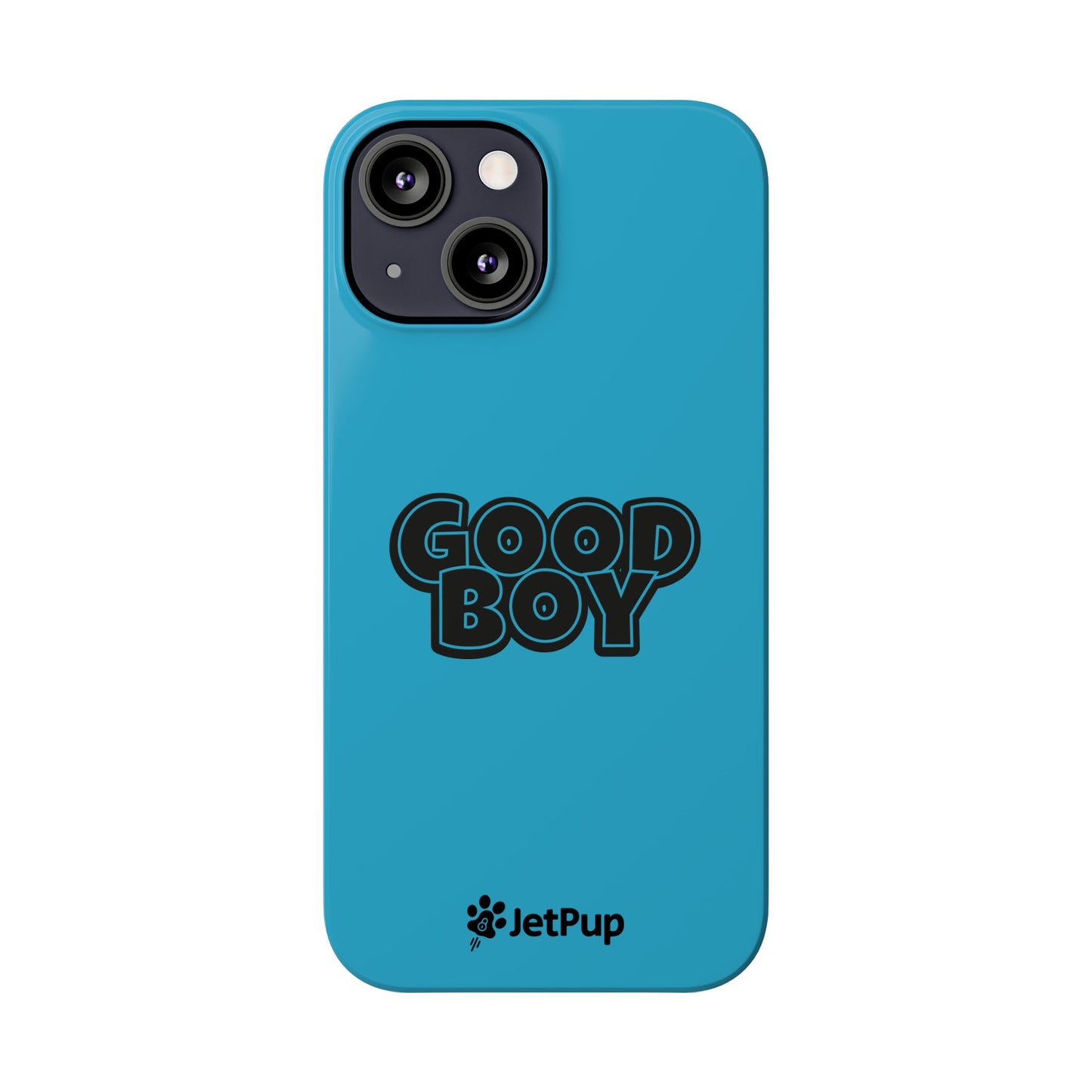 Good Boy Slim iPhone Cases - Turquoise