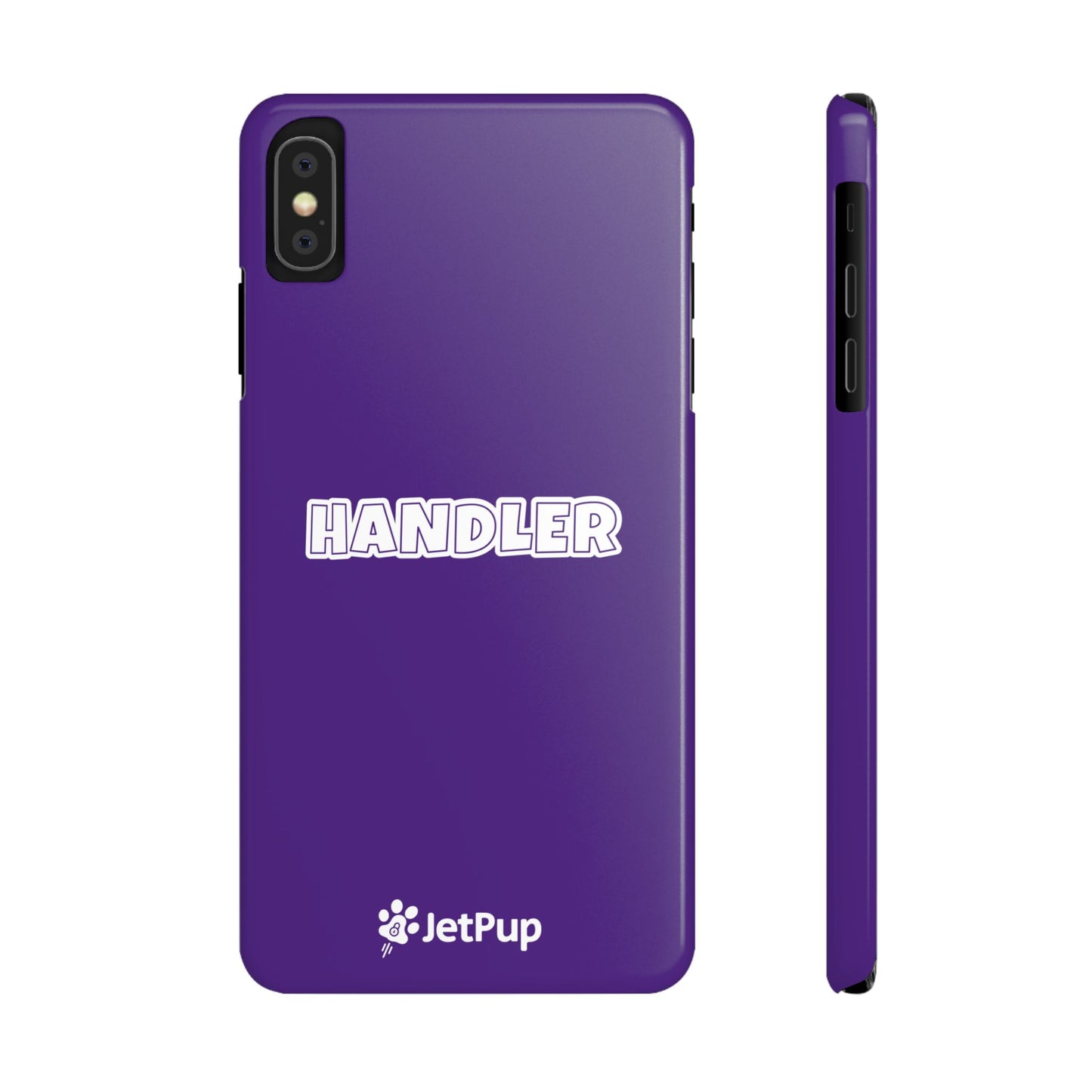 Handler Slim iPhone Cases - Purple