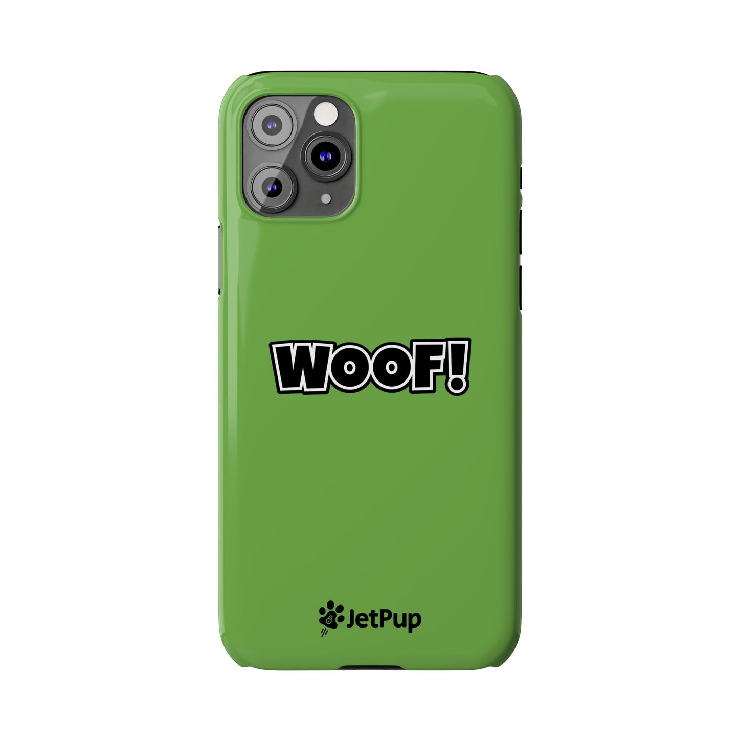 Woof Slim iPhone Cases - Green