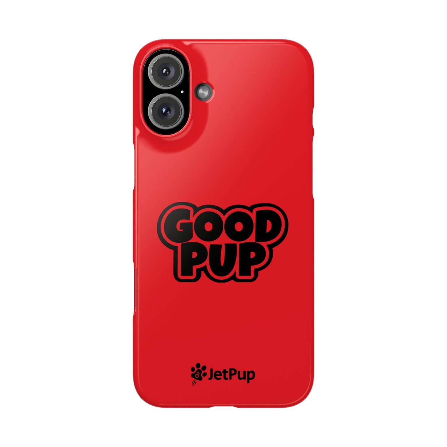 Good Pup Slim iPhone Cases - Red