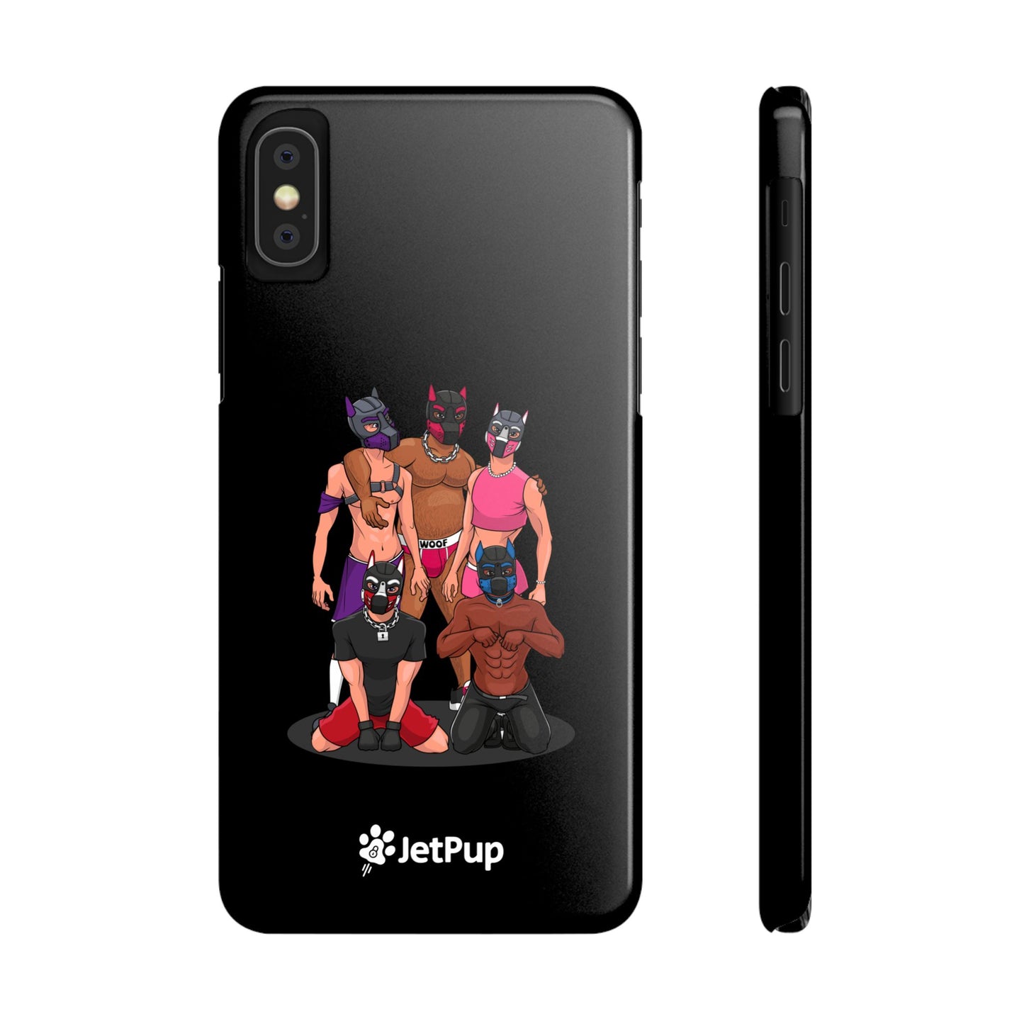 JetPack Slim iPhone Cases - Black