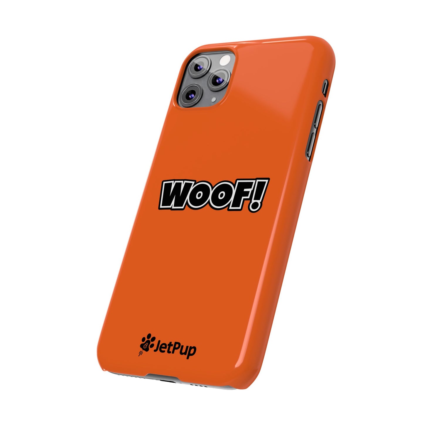 Woof Slim iPhone Cases - Orange