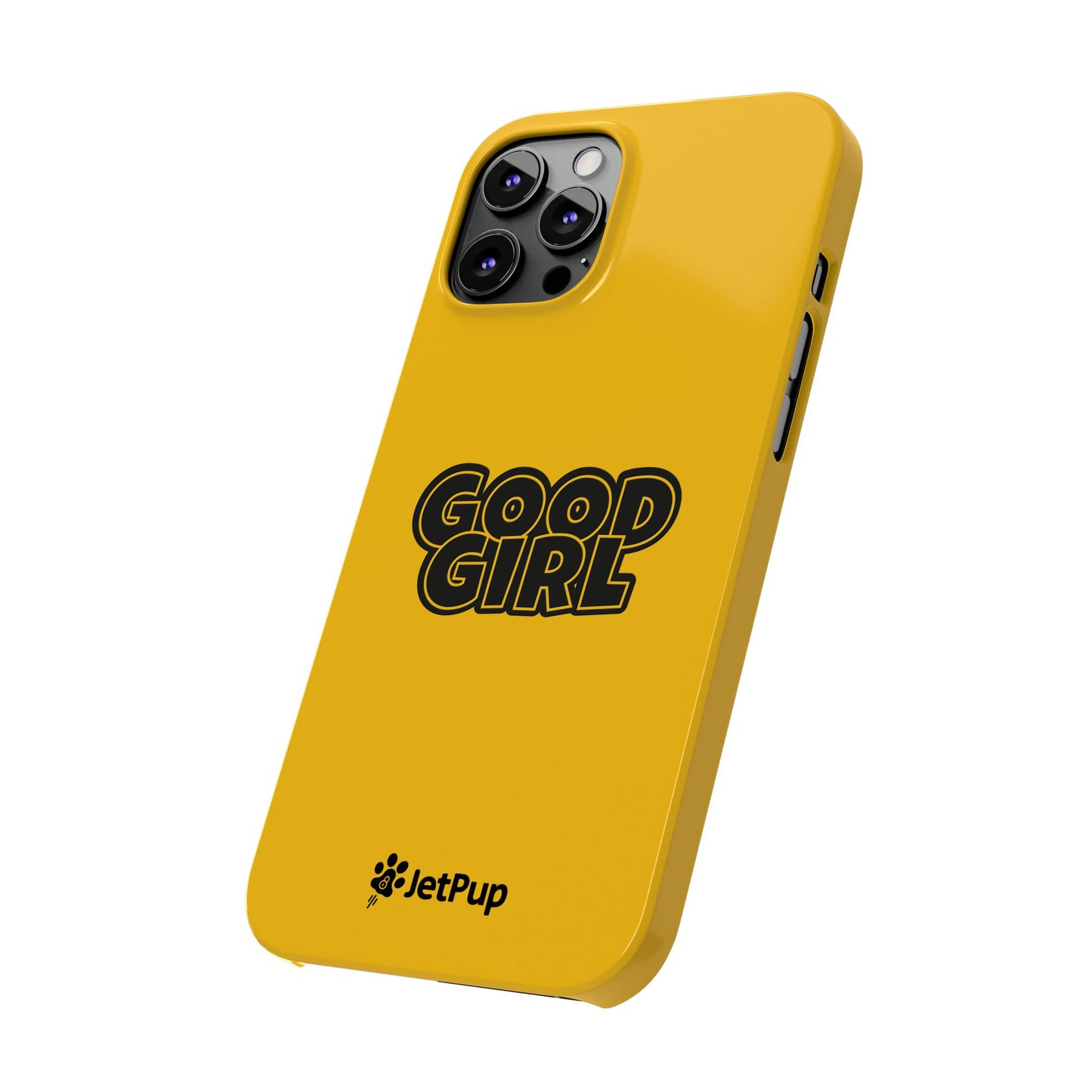 Good Girl Slim iPhone Cases - Yellow