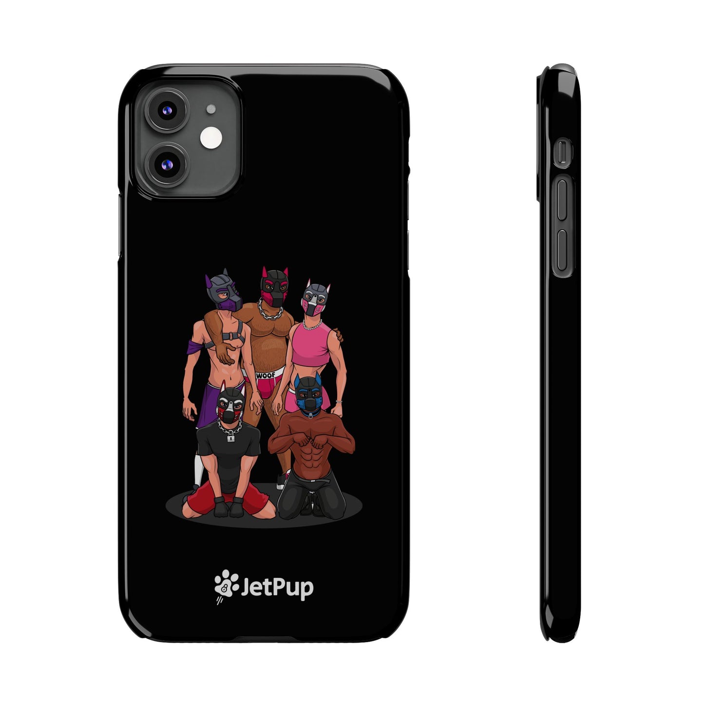 JetPack Slim iPhone Cases - Black