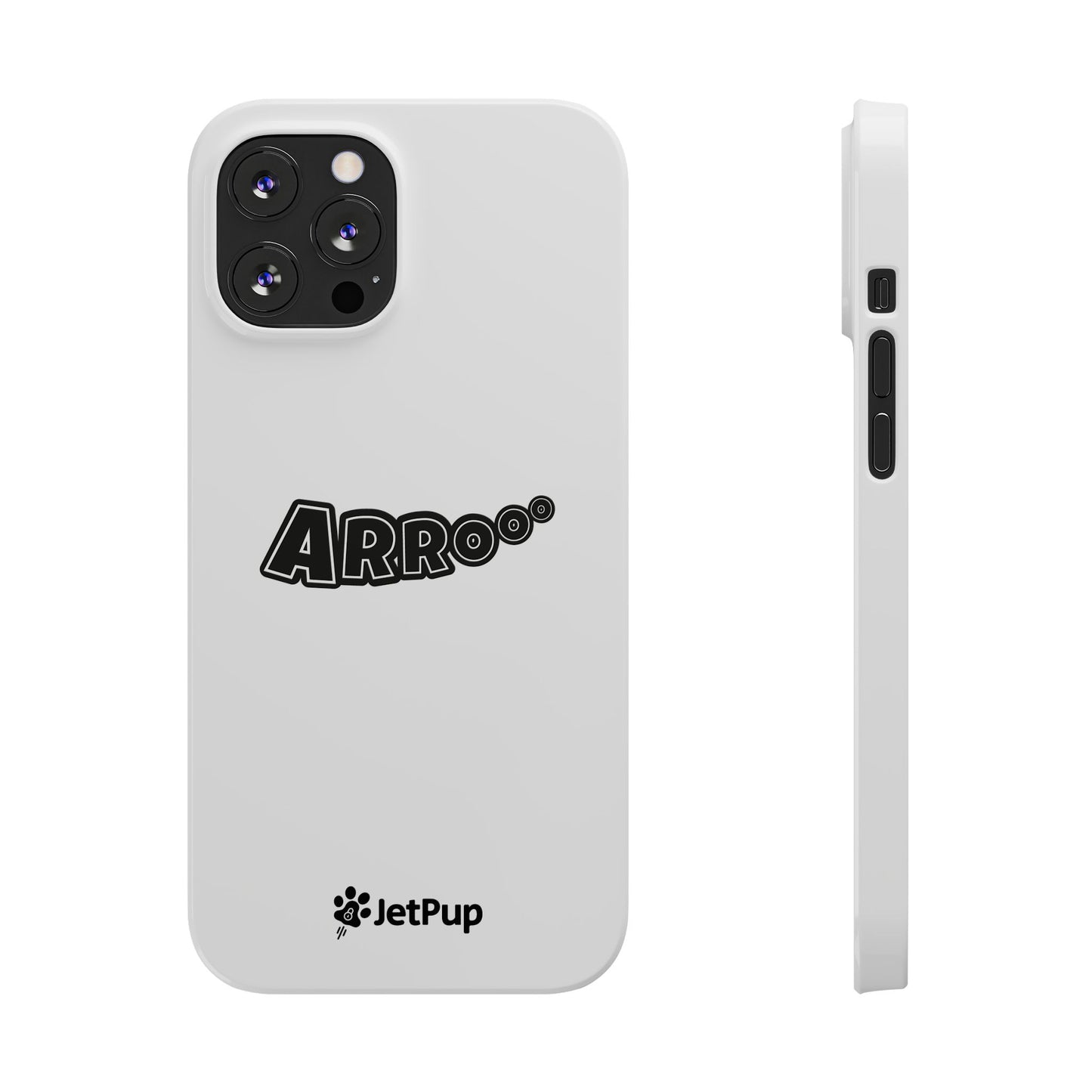 Arrooo Slim iPhone Cases - White