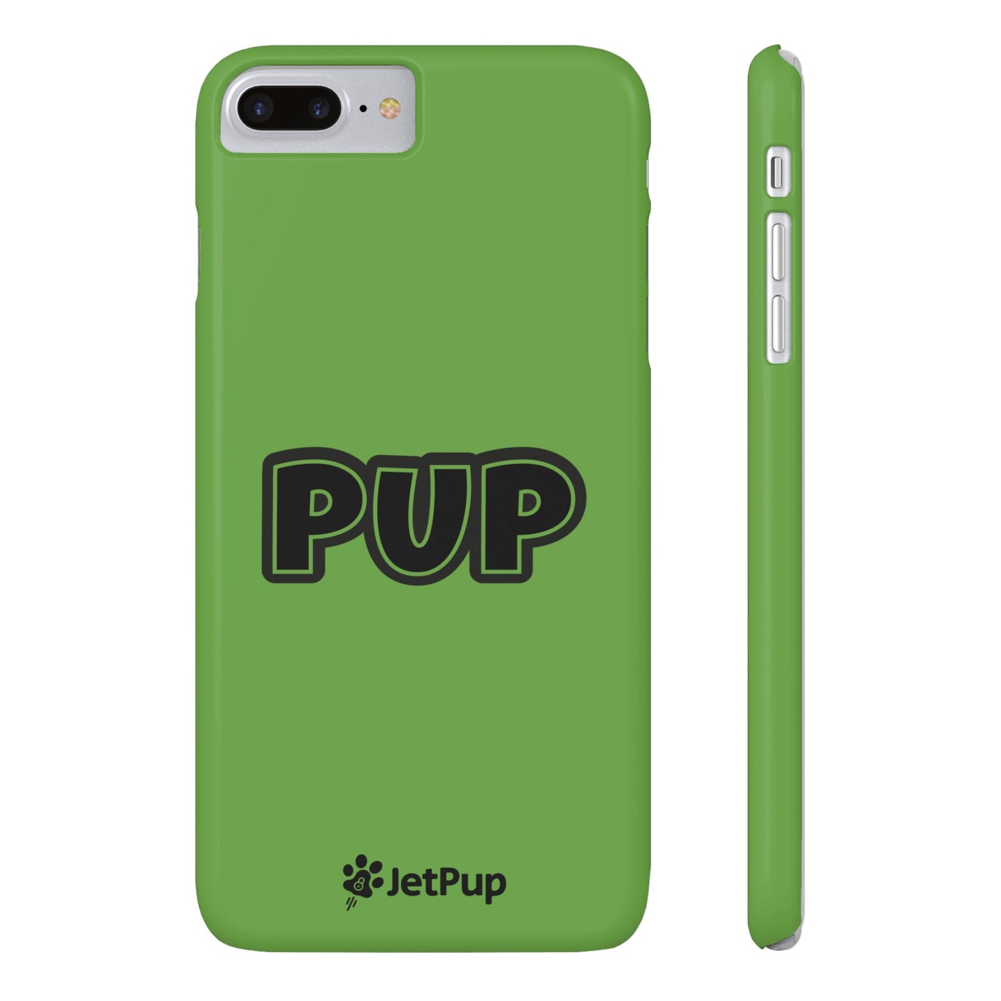 Pup Slim iPhone Cases - Green