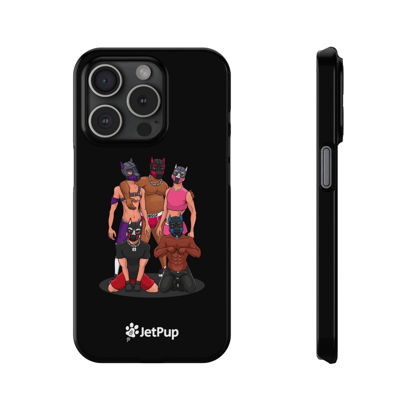 JetPack Slim iPhone Cases - Black