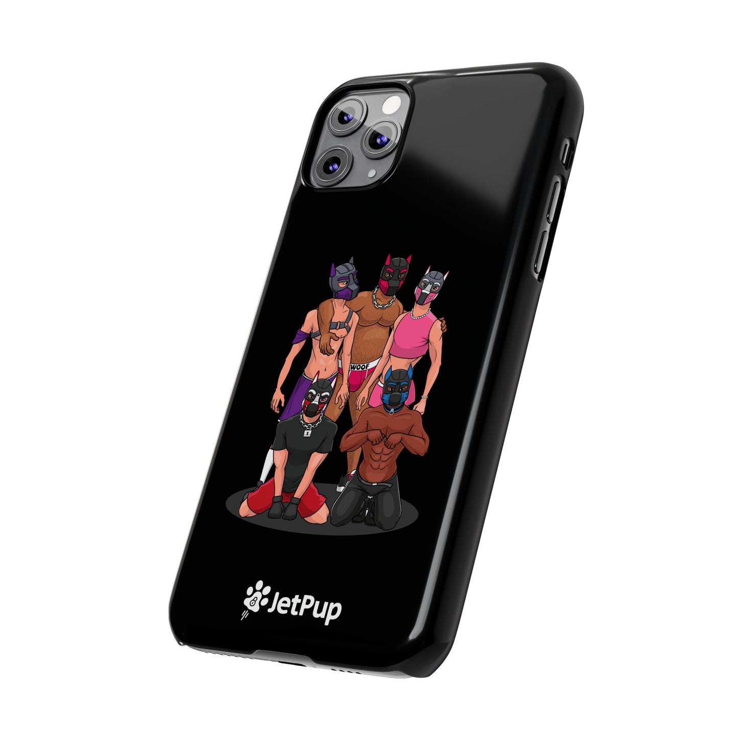 JetPack Slim iPhone Cases - Black