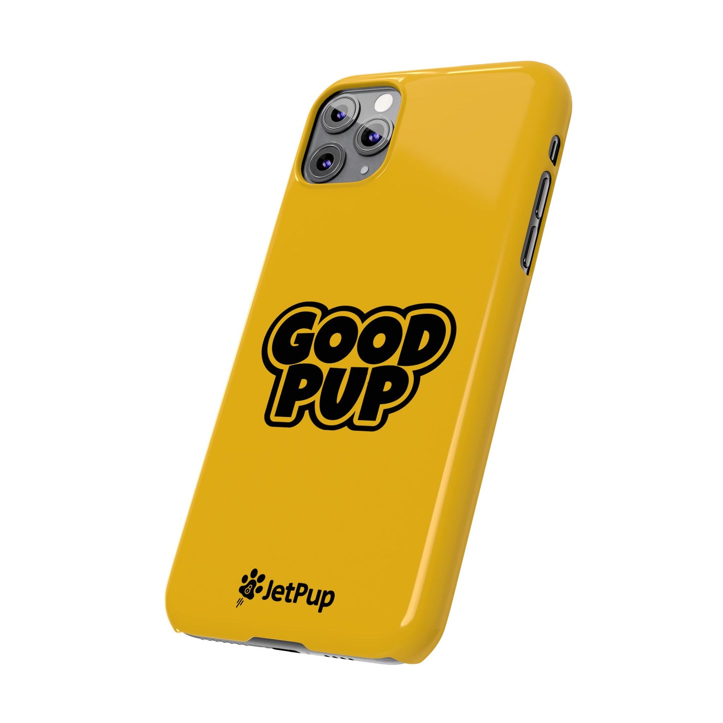 Good Pup Slim iPhone Cases - Yellow
