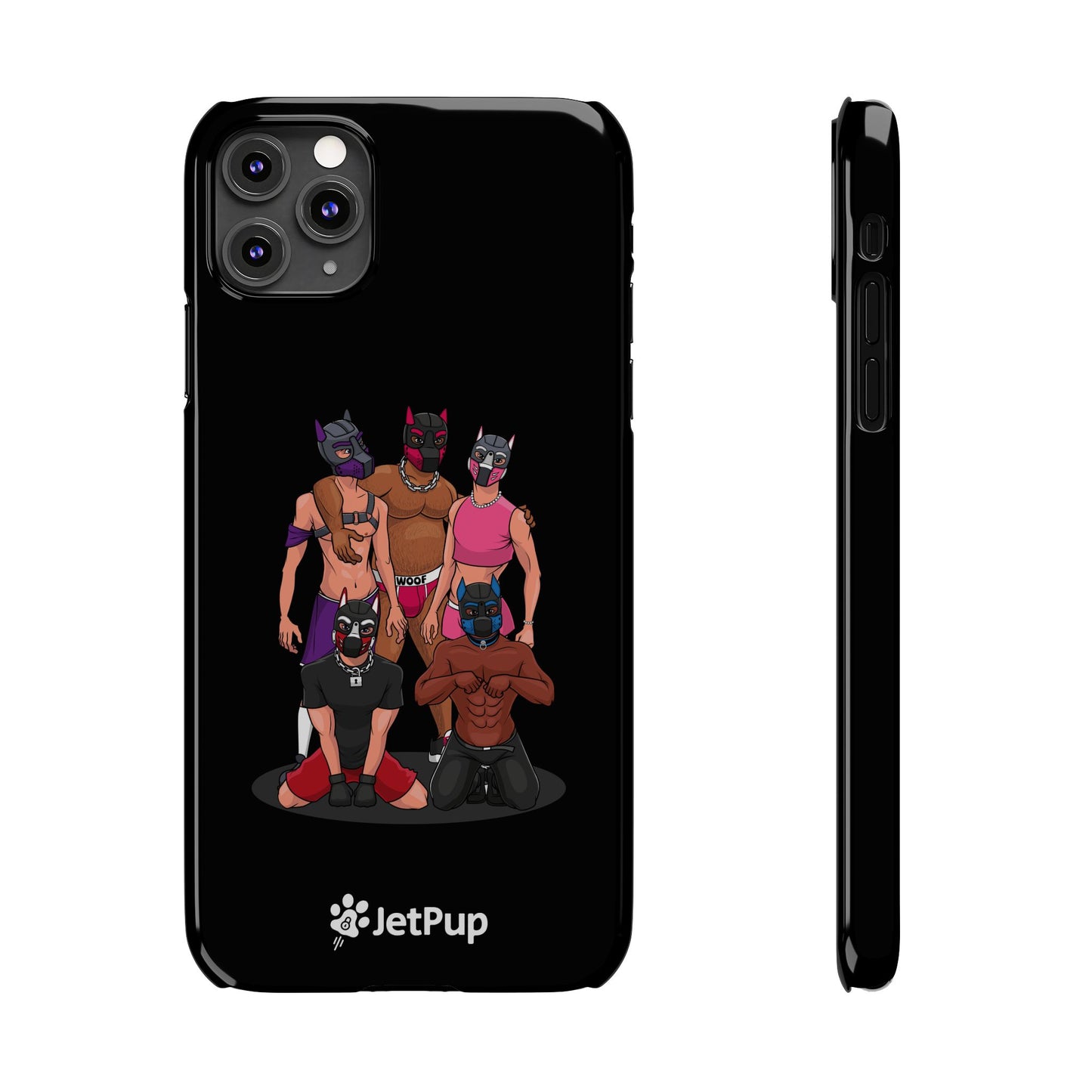 JetPack Slim iPhone Cases - Black