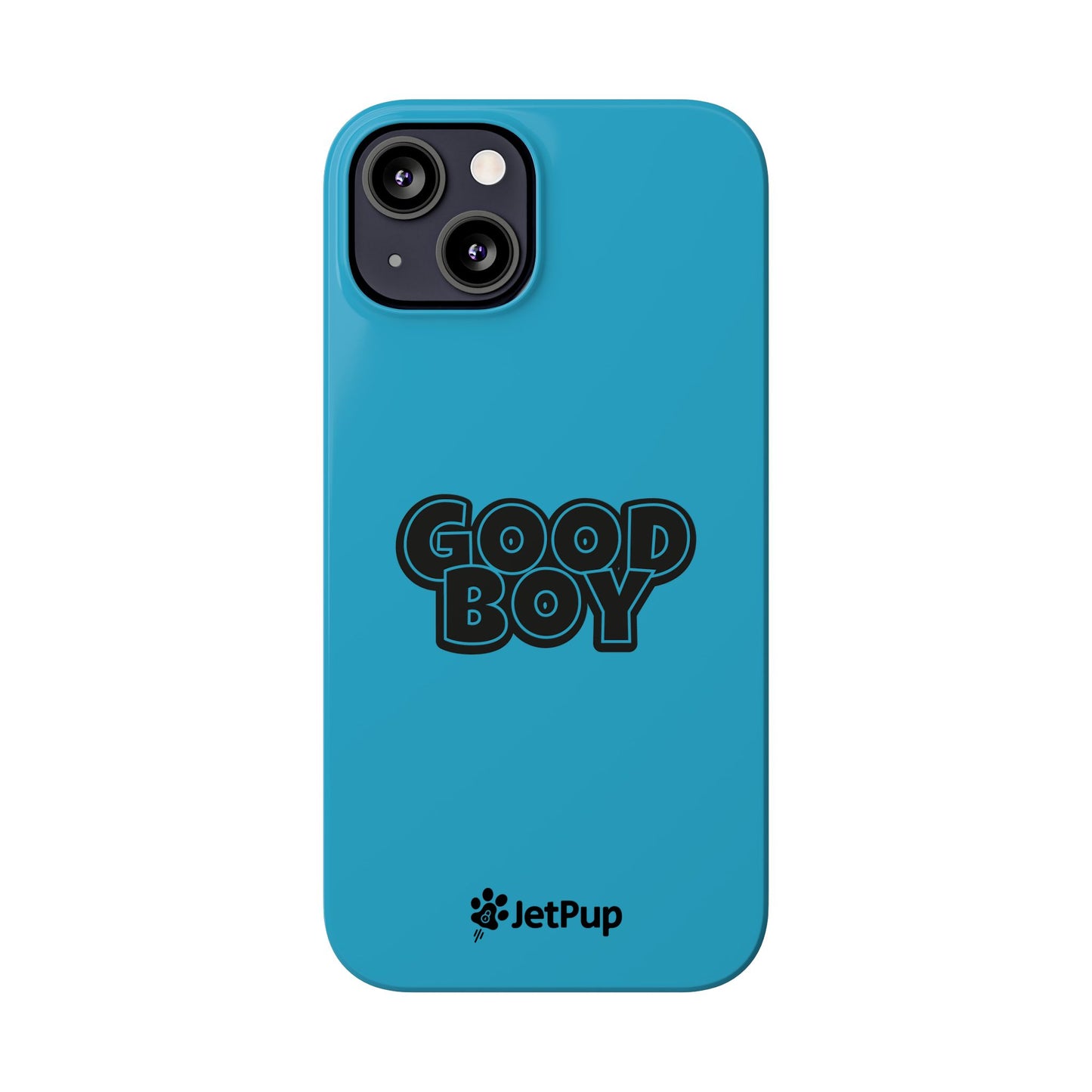 Good Boy Slim iPhone Cases - Turquoise