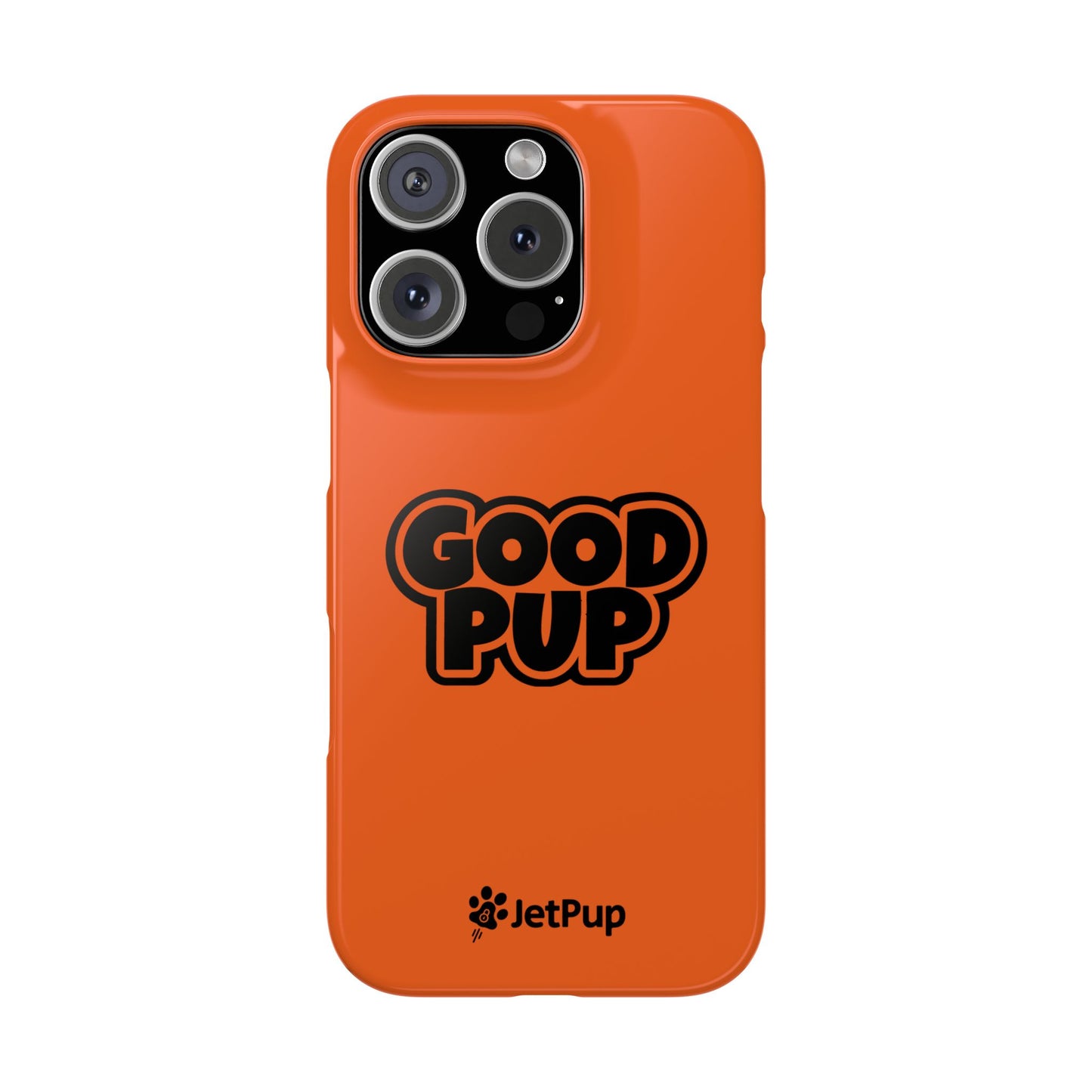 Good Pup Slim iPhone Cases - Orange