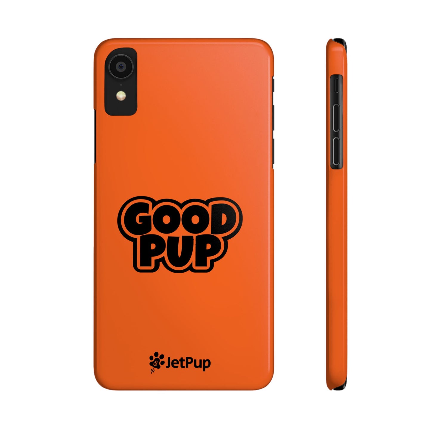 Good Pup Slim iPhone Cases - Orange