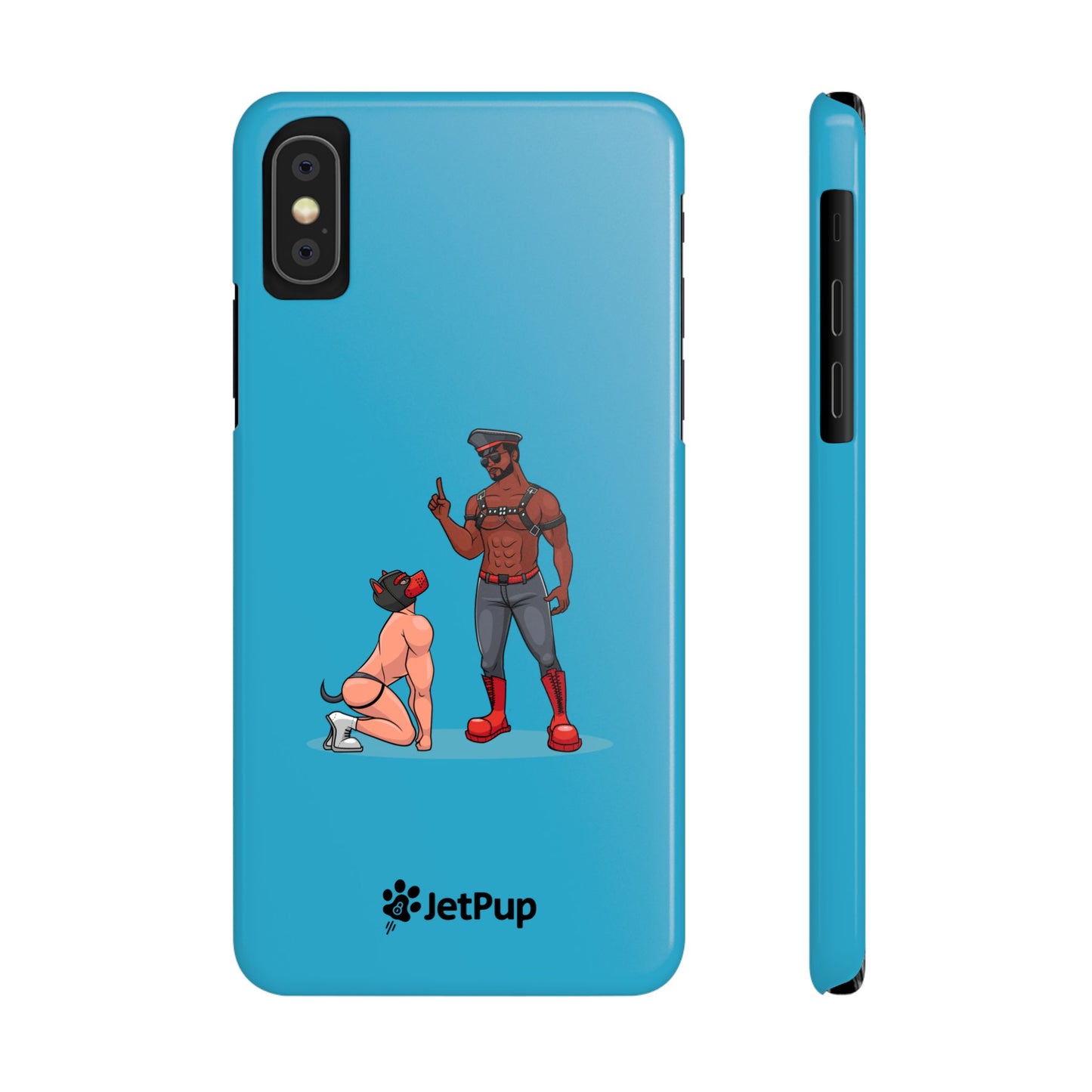 Sir & Pup Slim iPhone Cases - Turquoise
