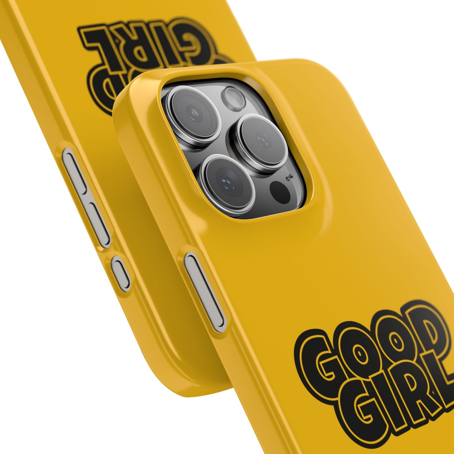 Good Girl Slim iPhone Cases - Yellow