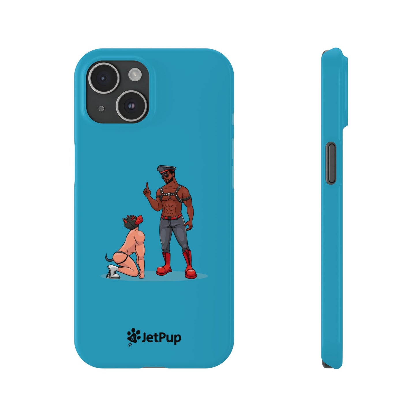 Sir & Pup Slim iPhone Cases - Turquoise