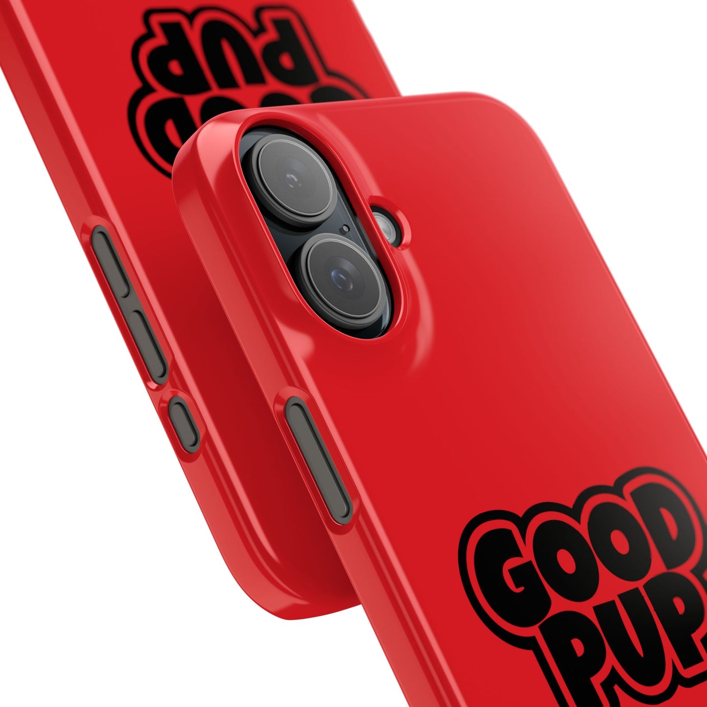 Good Pup Slim iPhone Cases - Red