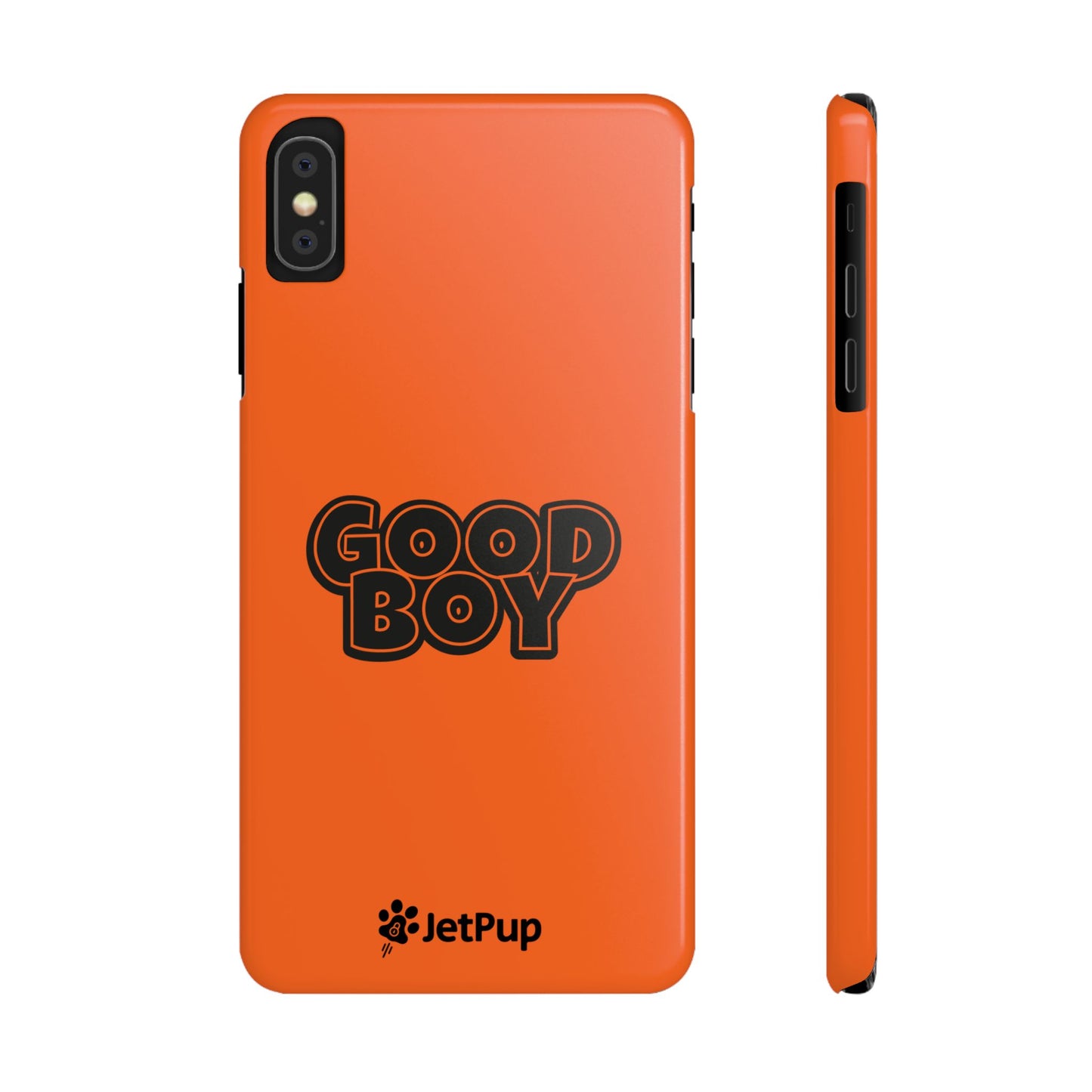 Good Boy Slim iPhone Cases - Orange