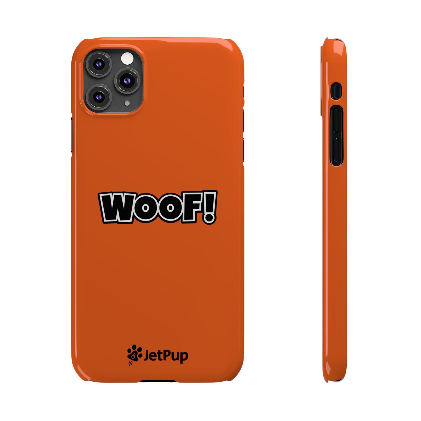 Woof Slim iPhone Cases - Orange