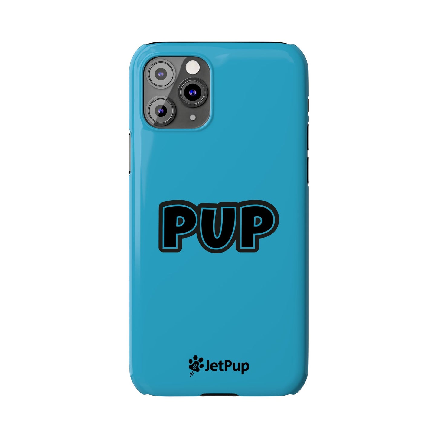 Pup Slim iPhone Cases - Turquoise