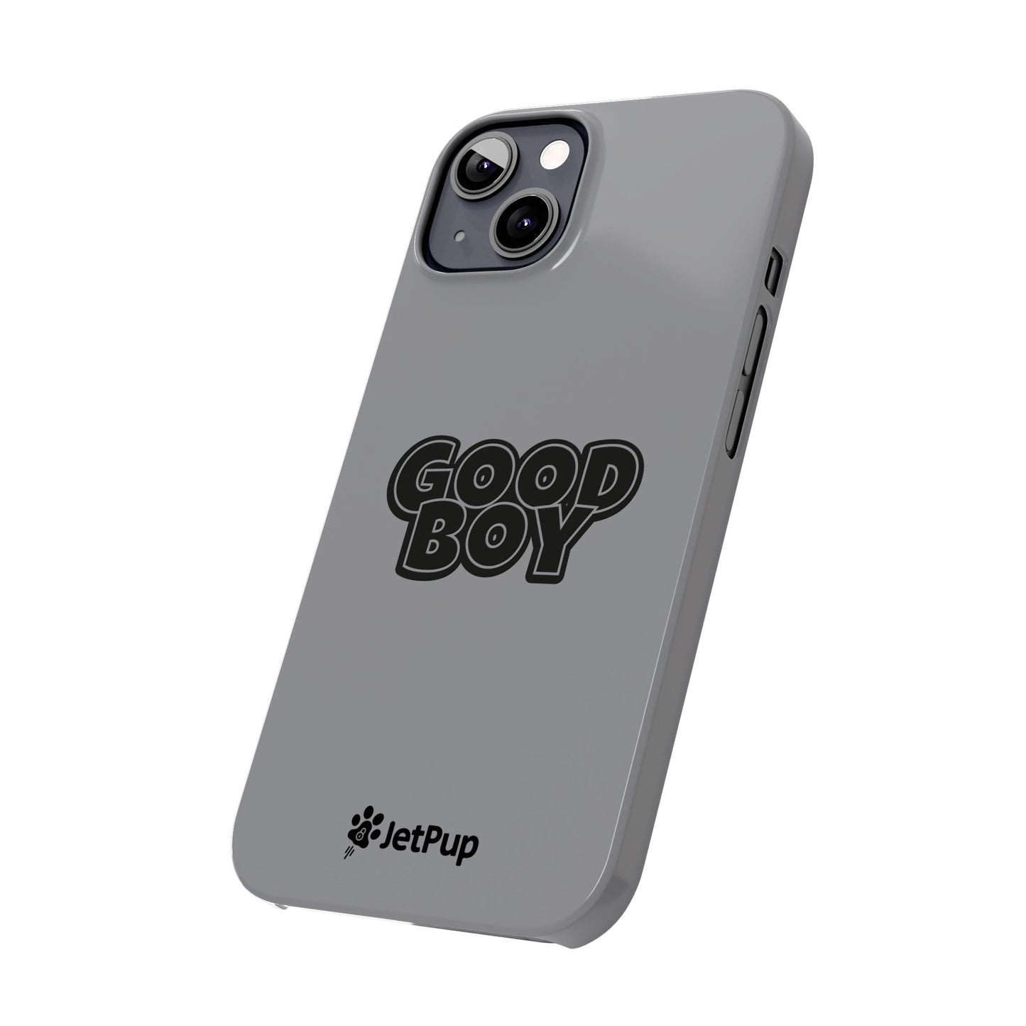 Good Boy Slim iPhone Cases - Grey