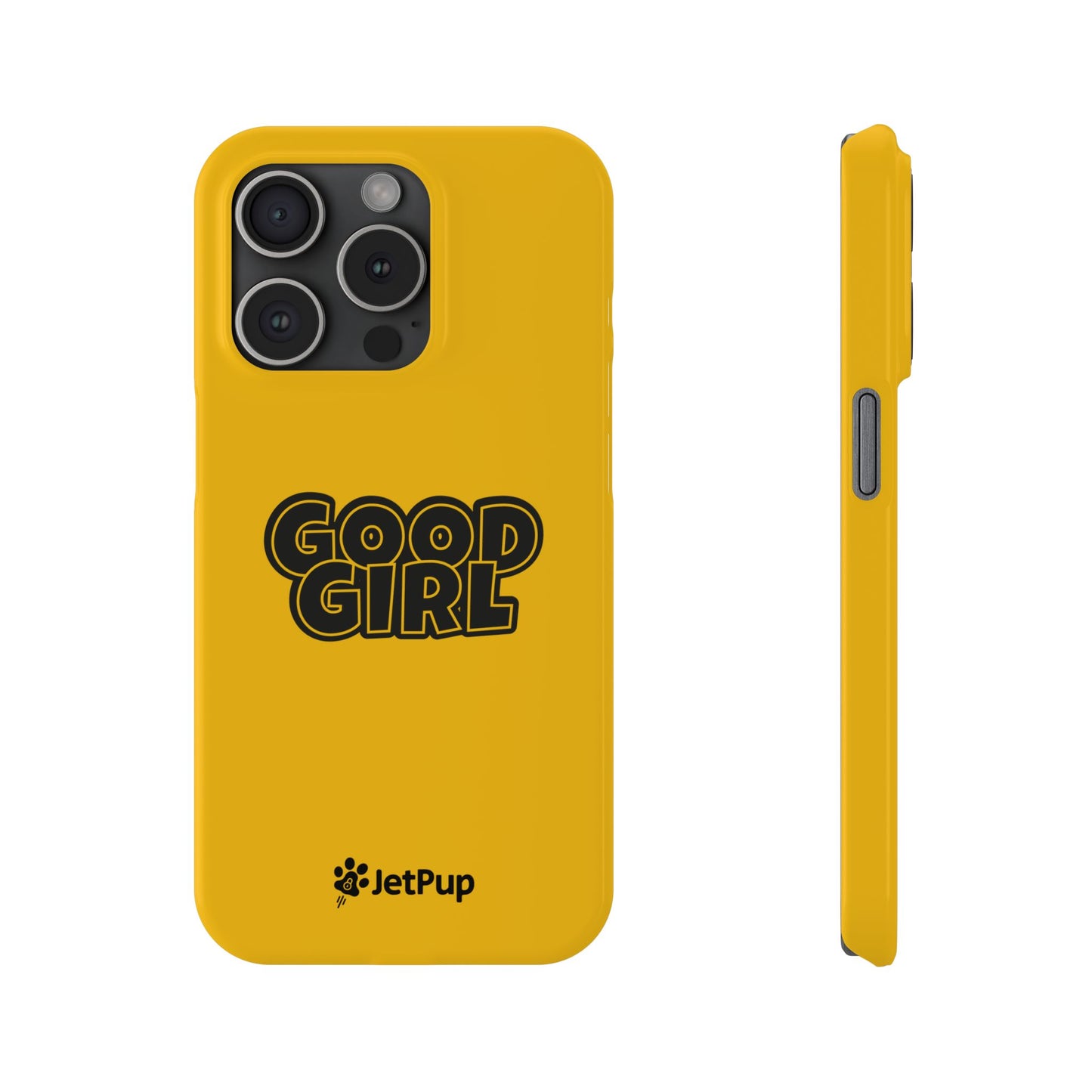 Good Girl Slim iPhone Cases - Yellow