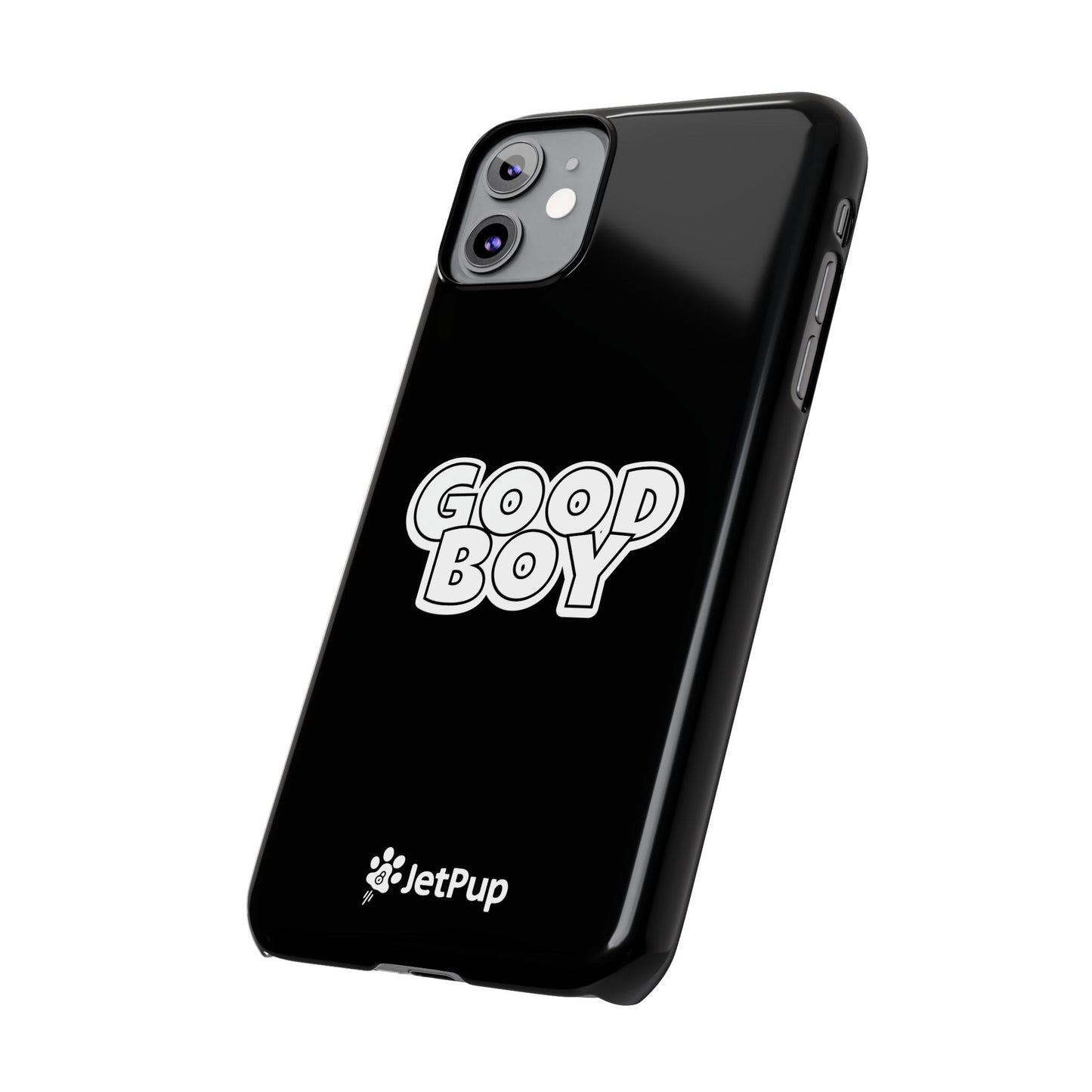 Good Boy Slim iPhone Cases - Black