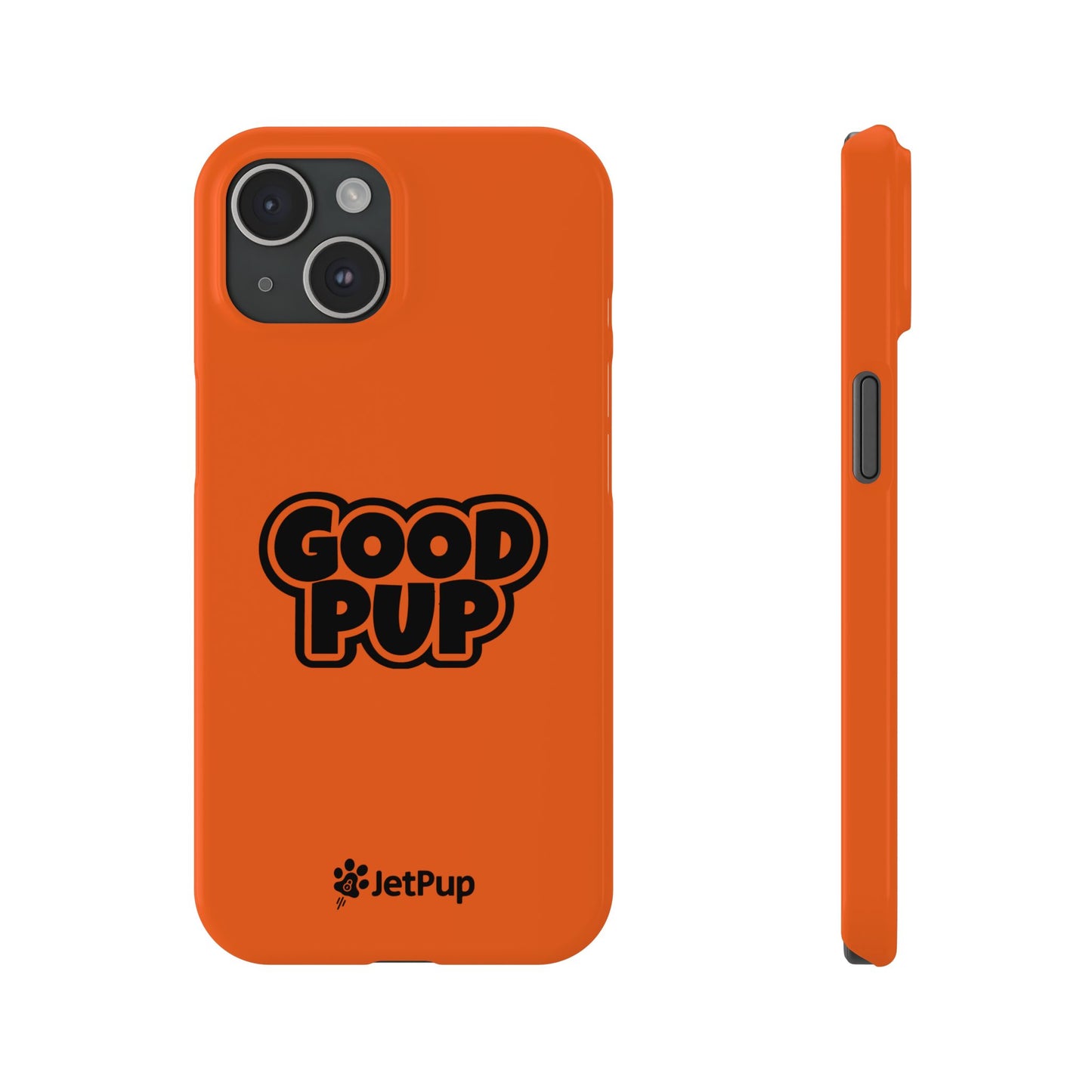 Good Pup Slim iPhone Cases - Orange