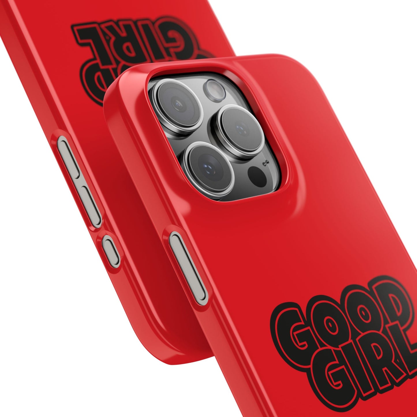 Good Girl Slim iPhone Cases - Red