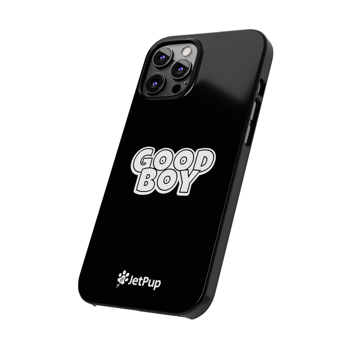 Good Boy Slim iPhone Cases - Black