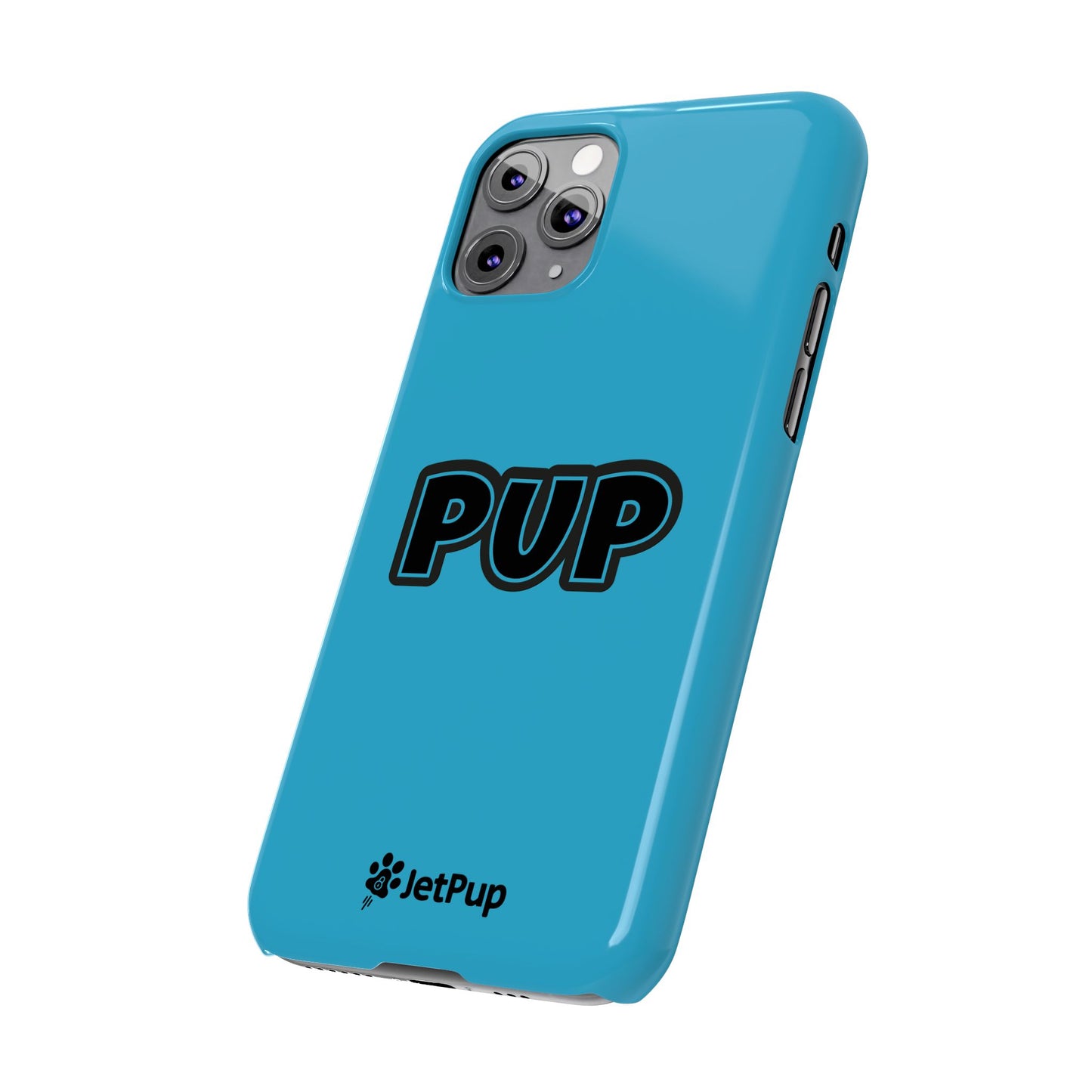 Pup Slim iPhone Cases - Turquoise