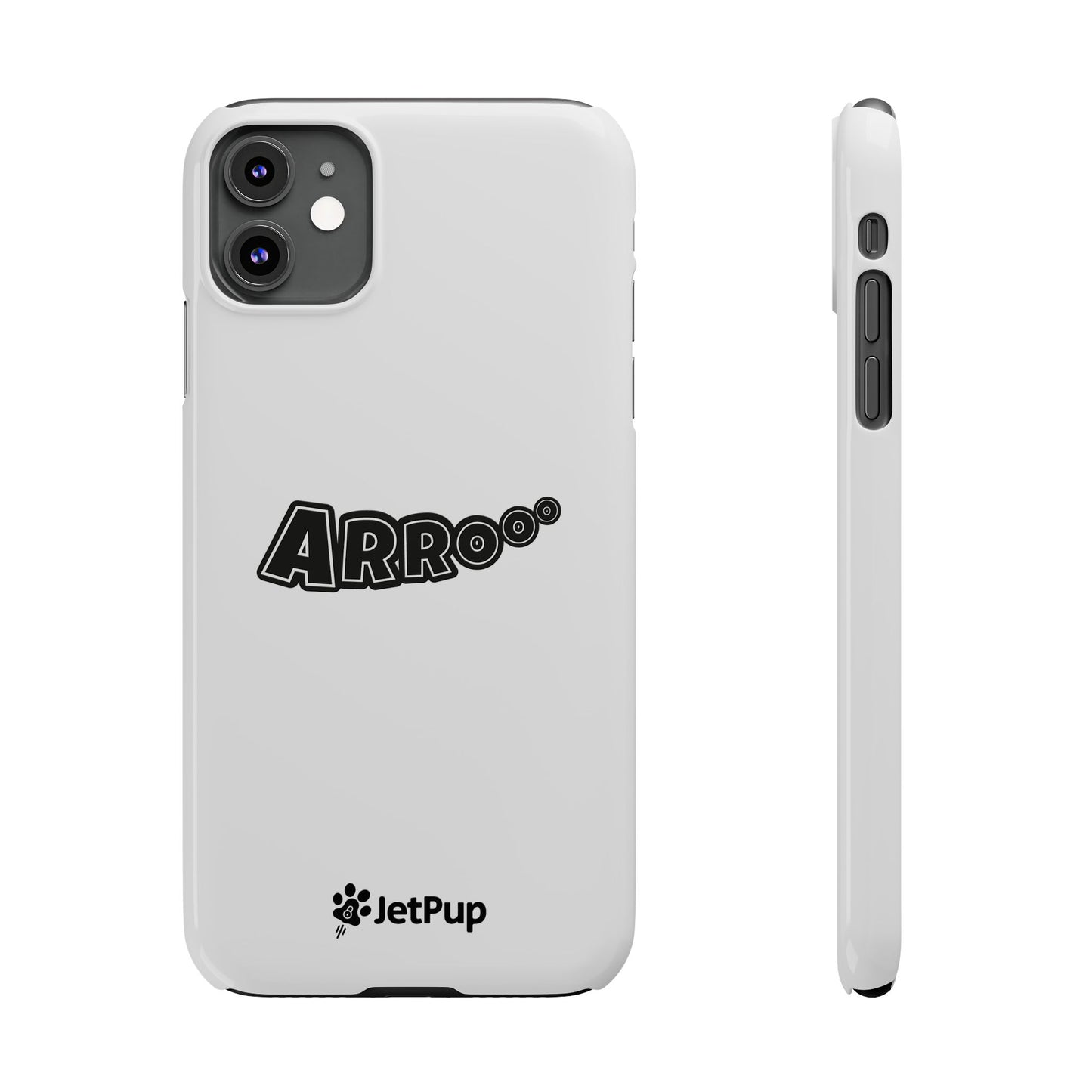 Arrooo Slim iPhone Cases - White